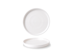 Vellum White Chefs' Walled Plate